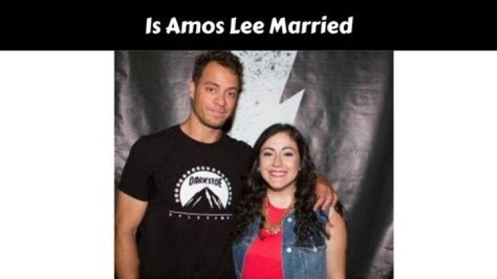 Is Amos Lee Married? Exploring the Musician's Personal Life